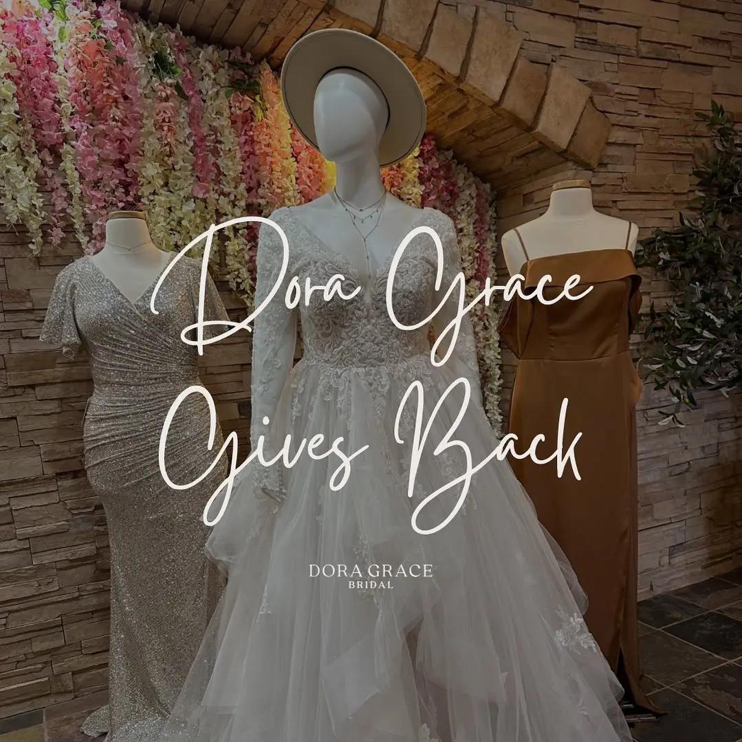 Spreading Love Beyond Lace: Dora Grace Bridal&#39;s Year of Giving Back in 2023 Image