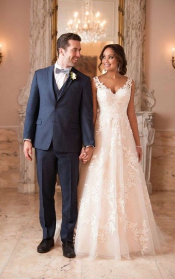 Stella York Style #6649-SY-F18 #0 default Ivory/Almond/Champagne thumbnail