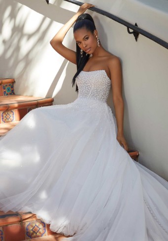 Morilee Style #2555 (Maritza)- Mori Lee #2 Ivory/Champagne/Honey thumbnail