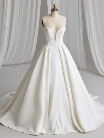 Maggie Sottero Style #DERRICK (23MS723A01) #3 Ivory (gown with Natural Illusion) thumbnail