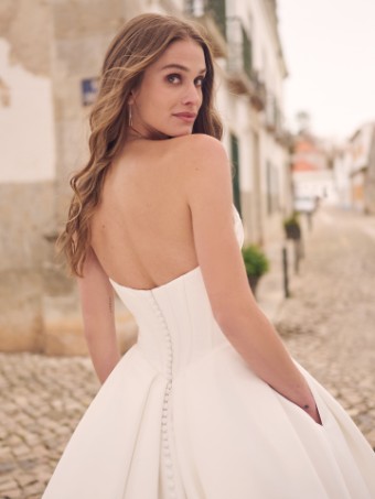 Maggie Sottero Style #DERRICK (23MS723A01) #2 Ivory (gown with Natural Illusion) thumbnail