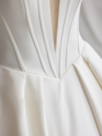 Maggie Sottero Style #DERRICK (23MS723A01) #4 Ivory (gown with Natural Illusion) thumbnail