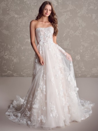 Maggie Sottero Style #Laila (24MS223A01)- Maggie Sottero #2 All Ivory (gown with Ivory Illusion) Ivory over Soft Blush (gown with Natural Illusion) thumbnail