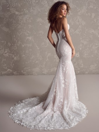 Maggie Sottero Style #Fairchild (24MB211) - Maggie Sottero #4 default All Ivory (gown with Ivory Illusion) thumbnail
