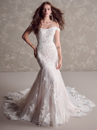 Maggie Sottero Style #CAMBRIA (24MS242A01) #0 default Ivory over Blush (gown with Natural Illusion) thumbnail