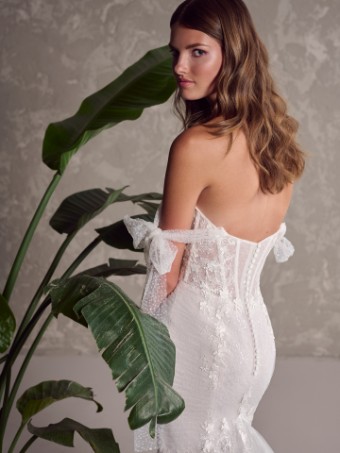 Maggie Sottero Style #Lisbon (unlined)- Maggie Sottero #2 Ivory over Misty Mauve thumbnail