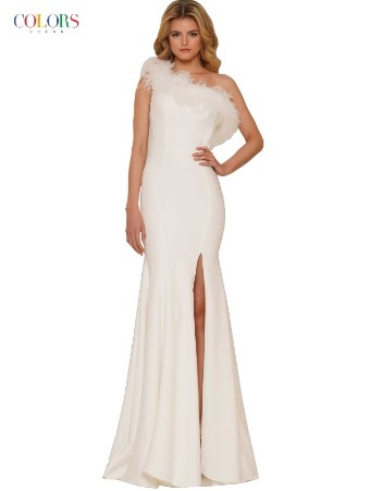 Colors Dress Style #2405-Colors #1 Off White thumbnail