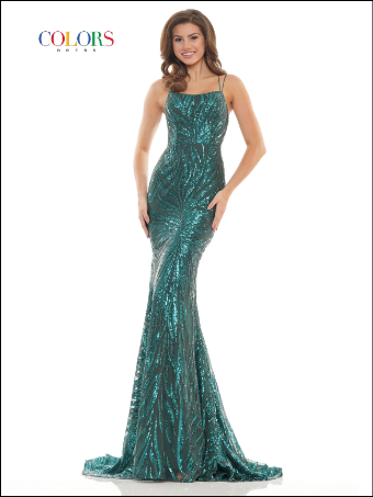 Colors Dress Style #2743-Colors #0 default Red Deep Green thumbnail