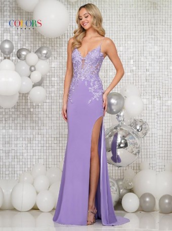 Colors Dress Style #G1086-Colors #1 Lilac thumbnail