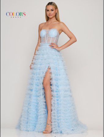 Colors Dress Style #3184-Colors #0 default Light Blue thumbnail
