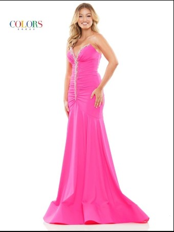 Colors Dress Style #3276-Colors #0 default Hot Pink thumbnail