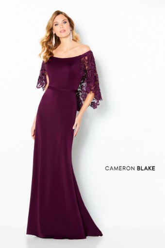 Cameron Blake Style #220632-Cameron Blake - Size Chart B #0 default Eggplant thumbnail