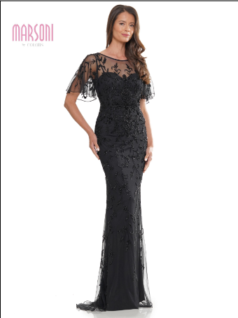Marsoni by Colors Style #MV1281-Marsoni #0 default Black Dark Taupe thumbnail