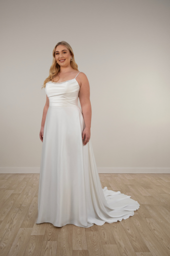 Stella York Style #7915-Stella York #3 (IV-PL) Ivory Gown w Porcelain Tulle Illusion thumbnail