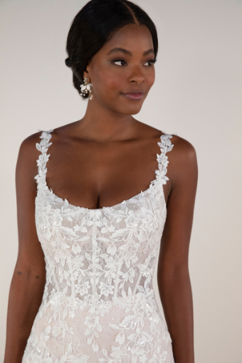 Stella York Style #7941-SY #2 default (IVBC-PL) IVORY LACE OVER BISCOTTI GOWN W PORCELAIN TULLE ILLUSION thumbnail
