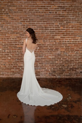Essense of Australia Style #D3823SL #1 (IV-PL) Ivory Gown w Porcelain Tulle Illusion thumbnail