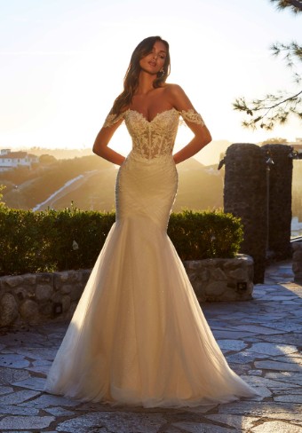 Morilee Style #4467 (Rowena)- Mori Lee Blu #0 default Ivory/Prosecco/Honey thumbnail