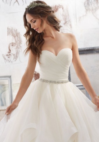 Morilee Style #5504 (Marissa)- Mori Lee #2 Ivory/Light Gold thumbnail