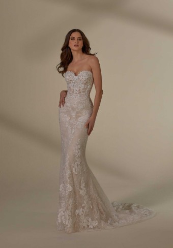 Morilee Style #4123 (Megan)- Mori Lee #2 Ivory/Champagne/Honey thumbnail