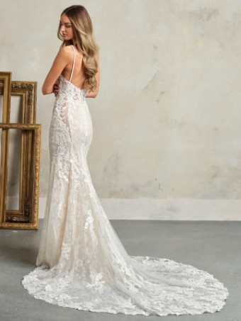 Maggie Sottero Style #Admina (lined)-Maggie Sottero #2 All Ivory (gown with Ivory Illusion) thumbnail