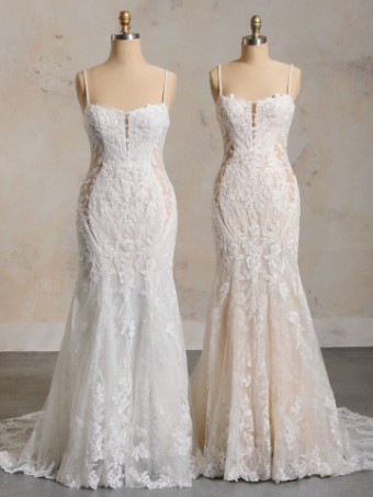 Maggie Sottero Style #Admina (lined)-Maggie Sottero #4 All Ivory (gown with Ivory Illusion) thumbnail
