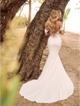 Rebecca Ingram Style #Colby- Rebecca Ingram #3 Ivory thumbnail