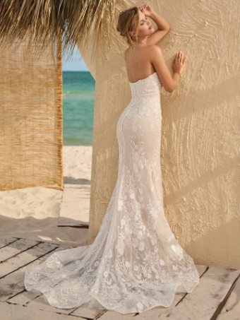Rebecca Ingram Style #Nelly- Rebecca Ingram #2 Ivory over Nude (gown with Natural Illusion) thumbnail