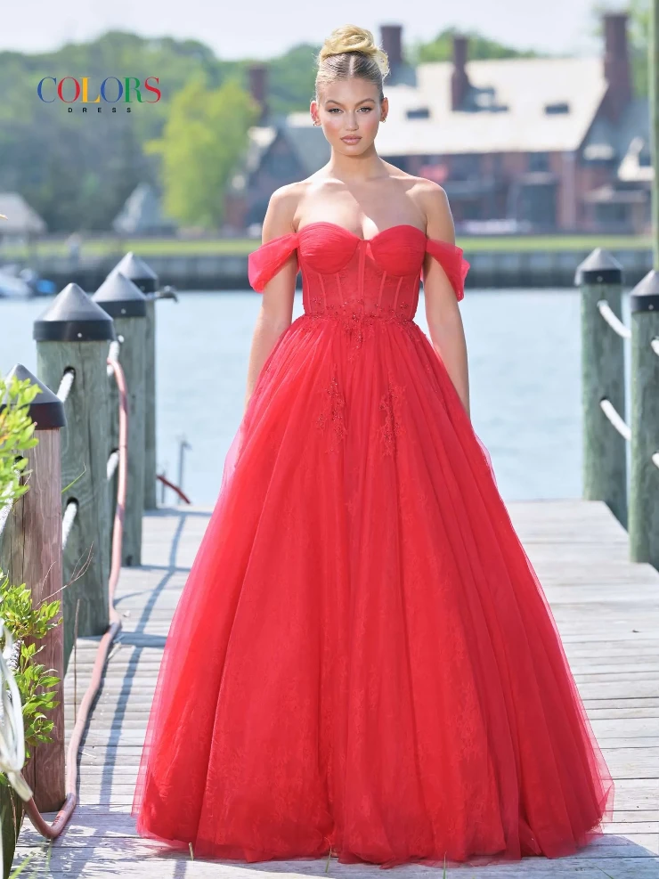 two piece red dress prom Elegant High Neck Two Piece Red Long Prom Dress