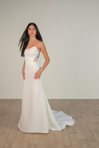 Stella York Style #SY8081 #0 default (IV-IV) IVORY GOWN W IVORY TULLE LINED BACK BODICE thumbnail