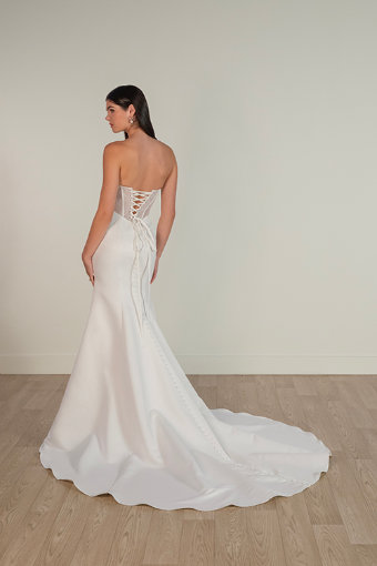Stella York Style #SY8081 #1 (IV-IV) IVORY GOWN W IVORY TULLE LINED BACK BODICE thumbnail