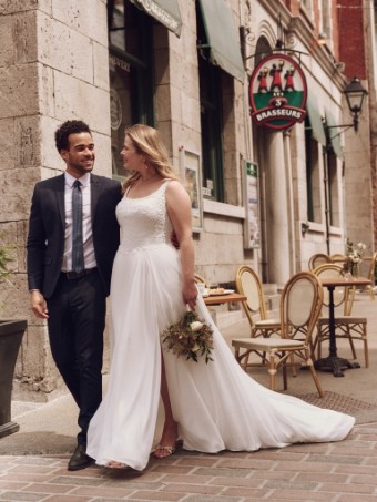 Rebecca Ingram Style #CORY-Rebecca Ingram #4 default All Ivory (gown with Ivory Illusion) thumbnail
