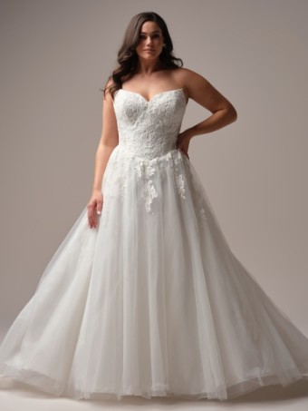 Rebecca Ingram Style #Paige-Rebecca Ingram #0 default Ivory/Soft Blush thumbnail