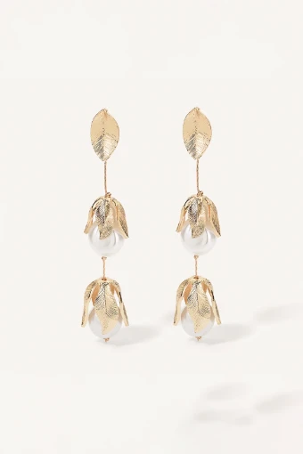 Heirloom Bridal Company Style #Kendall Earrings- Heirloom #0 default Gold thumbnail