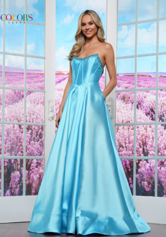 Colors Dress Style #3478- Colors #0 default Turquoise thumbnail
