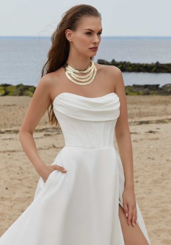 Morilee Style #15054 (Pippa)- Morilee #1 Ivory thumbnail