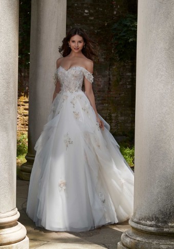 Morilee Style #4151 (Petal)- Morilee #4 default Ivory/Prosecco/Honey/Champagne Multi thumbnail