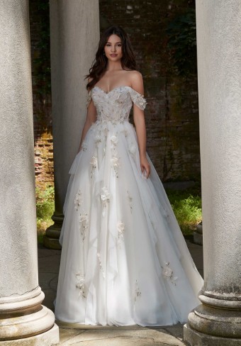 Morilee Style #4151 (Petal)- Morilee #0 default Ivory/Prosecco/Honey/Champagne Multi thumbnail