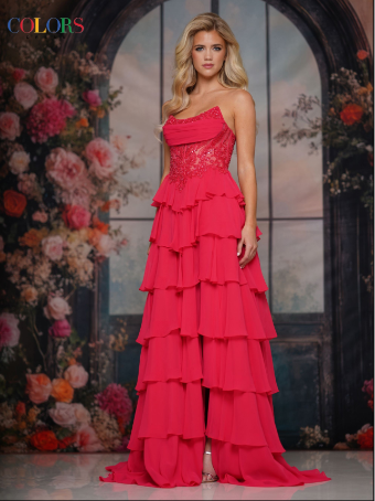 Colors Dress Style #3934- Colors #0 default Watermelon thumbnail