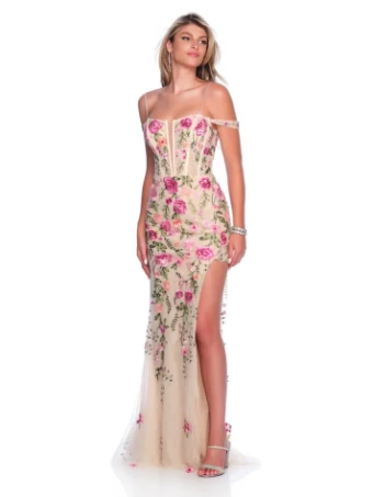 Dave & Johnny Style #12097- DJ #0 default Fuchsia/Nude thumbnail