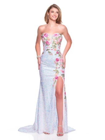 Dave & Johnny Style #12763-DJ #0 default Ivory/Fuchsia thumbnail