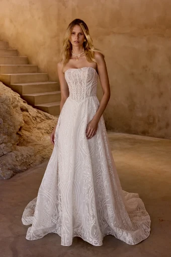 Lillian West Style #66463Z #4 Sand/Ivory/Latte thumbnail