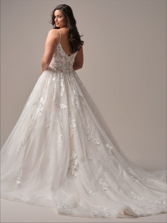Maggie Sottero Style #LIBERTY-Maggie Sottero 25MS887B11 #1 Ivory over Blush (gown with Ivory Illusion) thumbnail