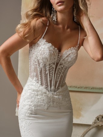 Maggie Sottero Style #INDIA- Maggie Sottero 26MB374A01 #2 default All Ivory (gown with Ivory Illusion) thumbnail
