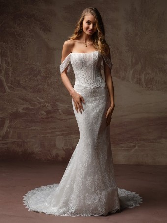 Maggie Sottero Style #SAMIRA (F6RS203B02 - Lined front bodice, Plain tulle) #0 default All Ivory (gown with Ivory Illusion) thumbnail