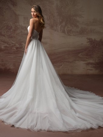 Maggie Sottero Style #SAMIRA (F6RS203B02 - Lined front bodice, Plain tulle) #2 All Ivory (gown with Ivory Illusion) thumbnail