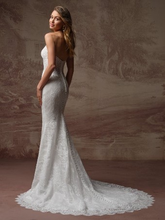Maggie Sottero Style #SAMIRA (F6RS203B02 - Lined front bodice, Plain tulle) #3 default All Ivory (gown with Ivory Illusion) thumbnail