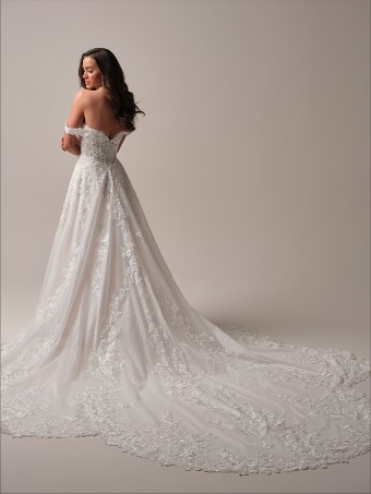 Maggie Sottero Style #EVERLEIGH (25MK892A01 - Unlined Bodice, Sparkle tulle) TRUNK SHOW #1 default Ivory thumbnail