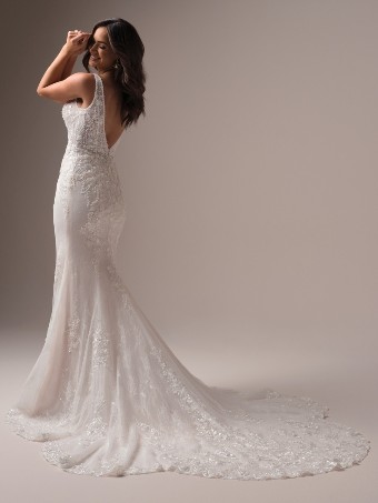 Maggie Sottero Style #ELOISE (25MK851A01 - Unlined Bodice, Chantilly lace) TRUNK SHOW #2 default Ivory thumbnail