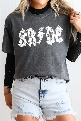 Heirloom Bridal Company Style #Striking Bride Tshirt #0 default Dark Wash thumbnail