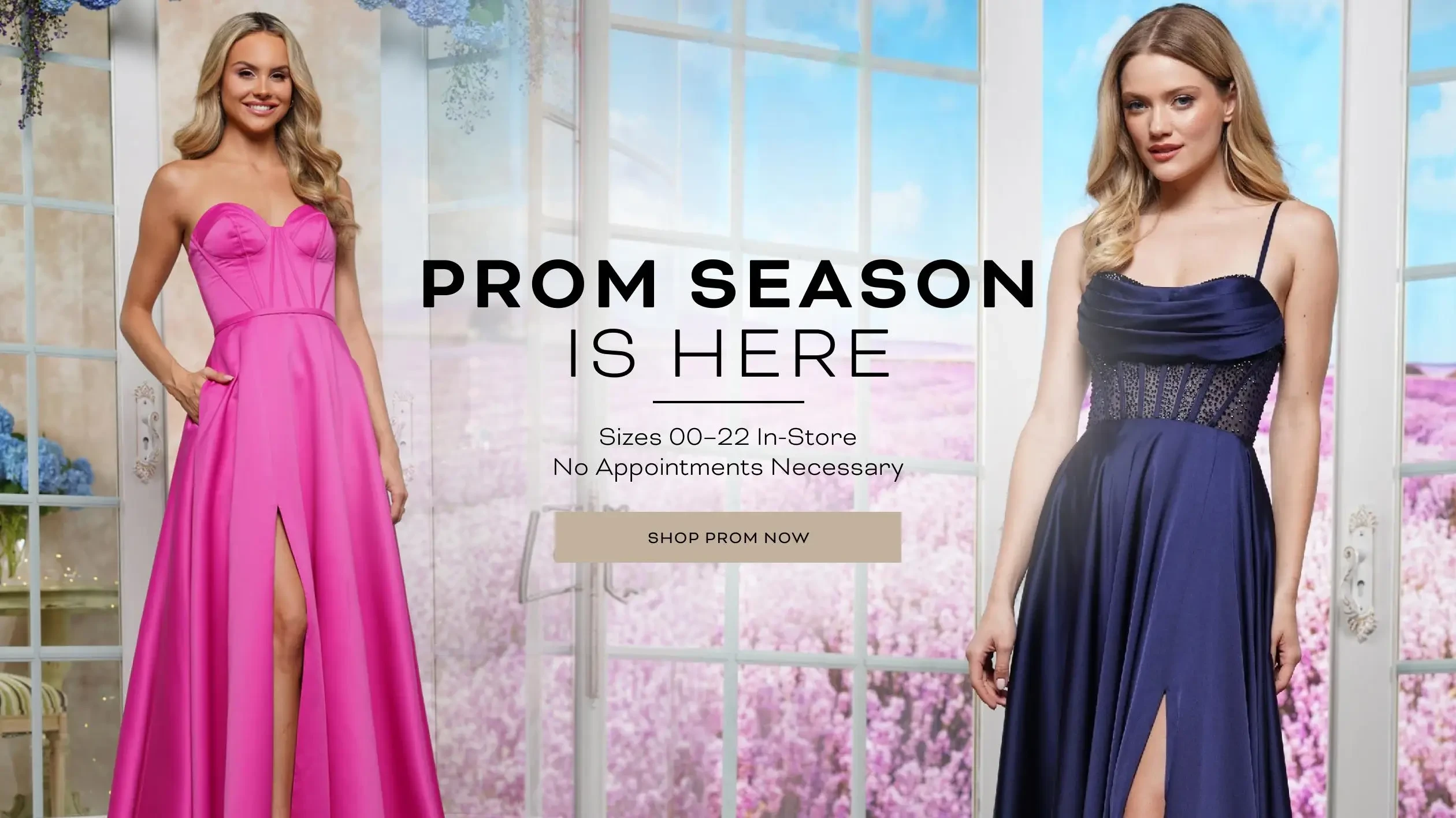 Prom Banner for Desktop
